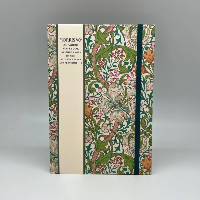 William Morris A5 Hardback Fabric Journal