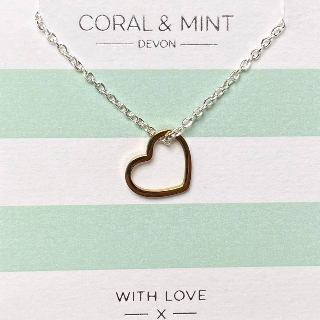 Open Heart Necklace