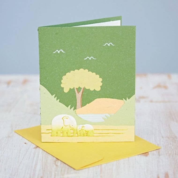 Elephant Dung Card