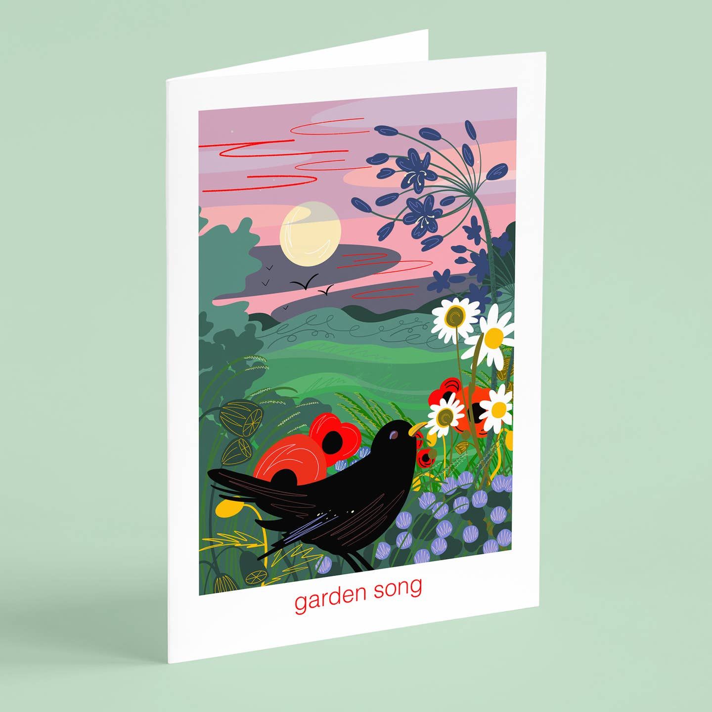Let&#39;s Go Outside - Garden Song Card