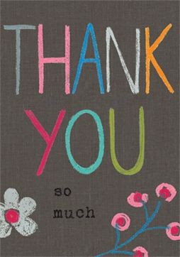 Thank You So Much Card