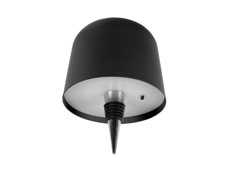 Leitmotiv Cone Hat LED Bottle Lamp - Black
