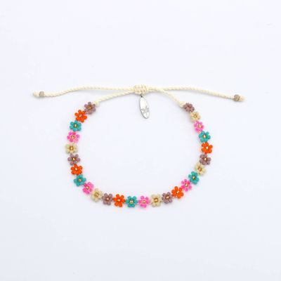 Daisy Chain Beaded Bracelet