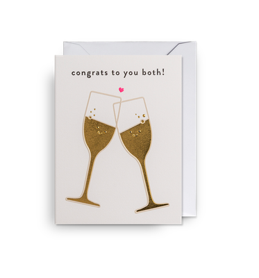 Congrats To You Both Mini Card