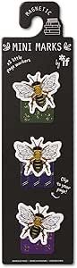 Magnetic Bookmarks Set Of 3 - Bees