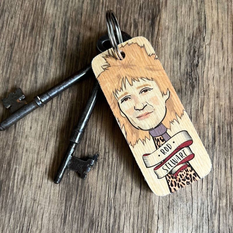 Rod Stewart Keyring