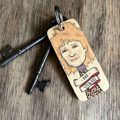 Rod Stewart Keyring