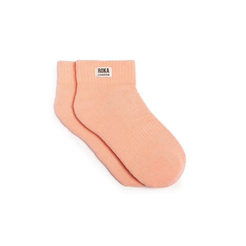 Roka London Wembley Organic Cotton Socks - Nougat (One Size)