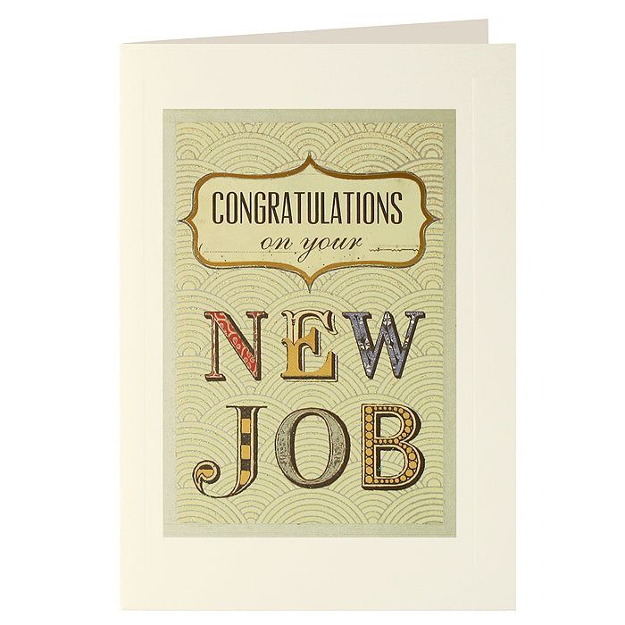New Job Congratulations Card