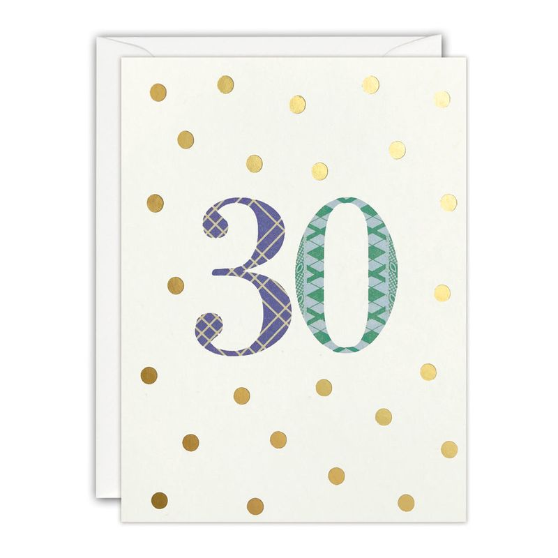 Age 30 Mini Card