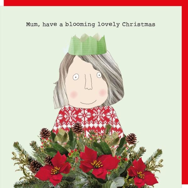 Christmas Mum Bloom Card