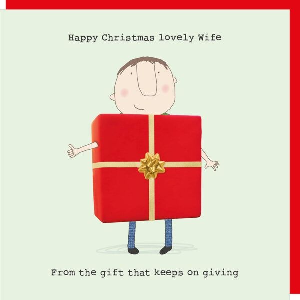 Christmas Wife Gift Card