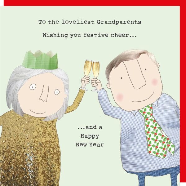 Christmas Grandparents Cheer Card