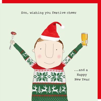 Christmas Son Cheer Card