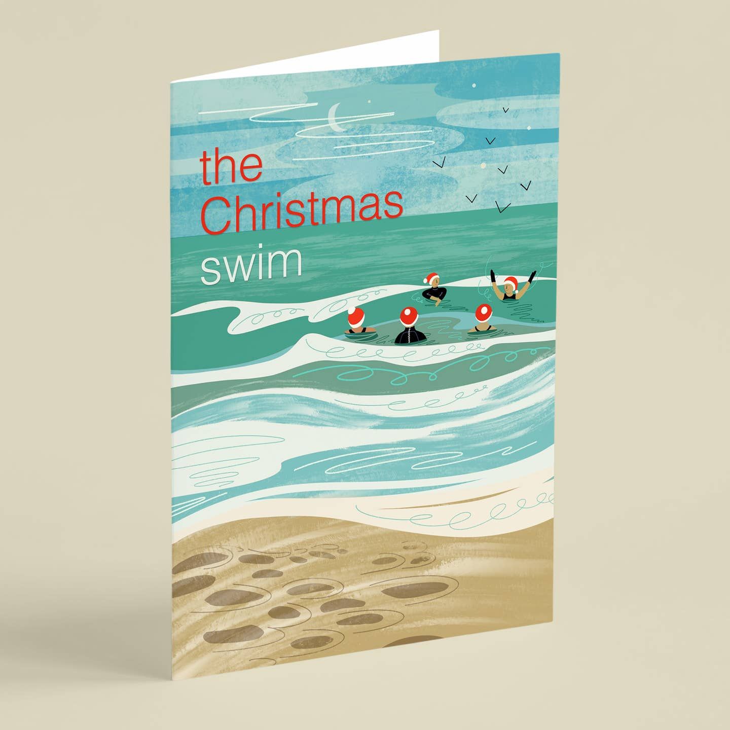 The Christmas Swim Card