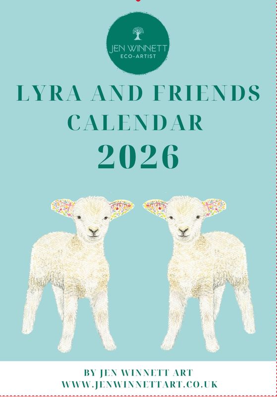 Jen Winnett Animals 2026 Calendar