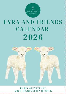 Jen Winnett Animals 2026 Calendar