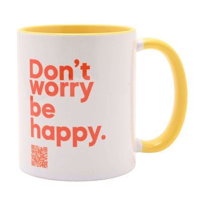 Say It With Songs Mug - Don&#39;t Worry Be Happy