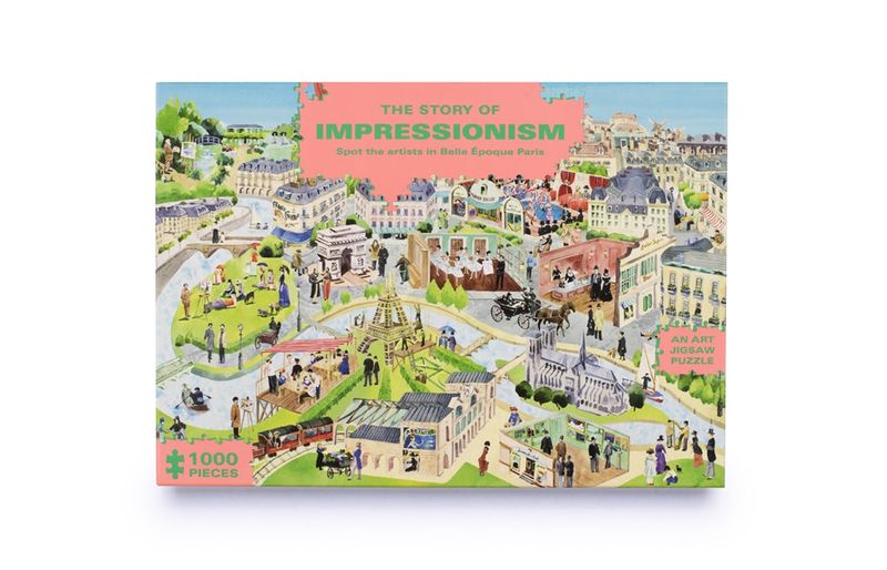 The Story Of Impressionism 1000 Piece Jigsaw Puzzle
