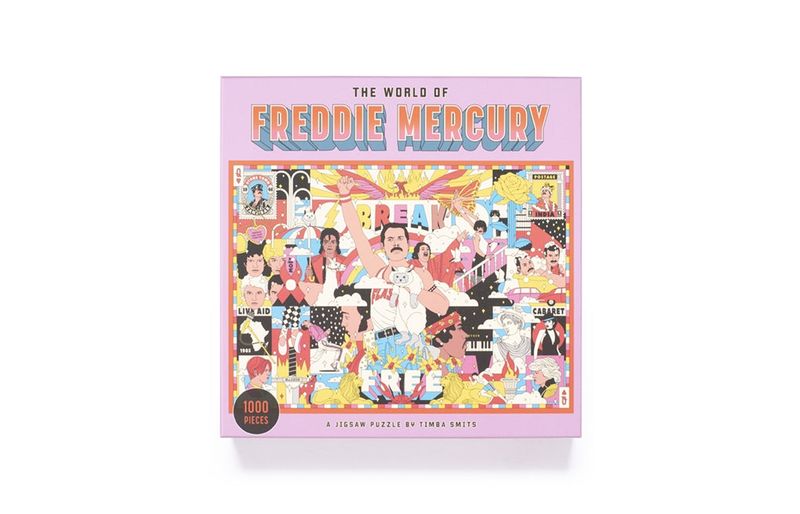 The World Of Freddie Mercury 1000 Piece Jigsaw Puzzle