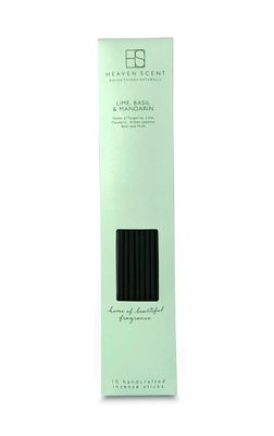 Incense Sticks - Lime Basil &amp; Mandarin (Pack Of 10)