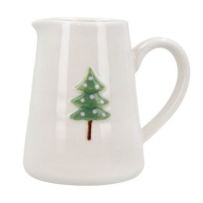 Christmas Ceramic Mini Jug - Tree