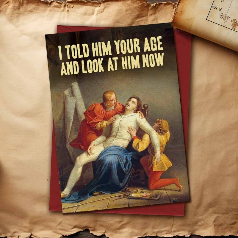 Look At Him Now Card