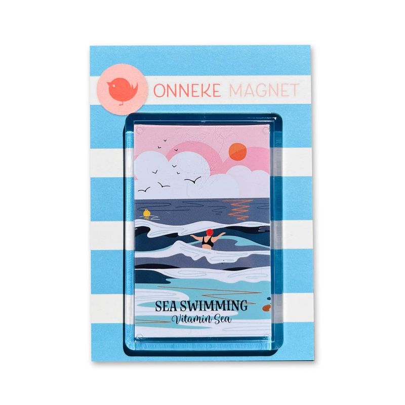 Sea Swimming Fridge Magnet