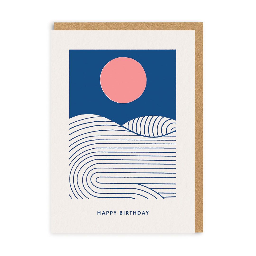 Sun &amp; Sea Birthday Card