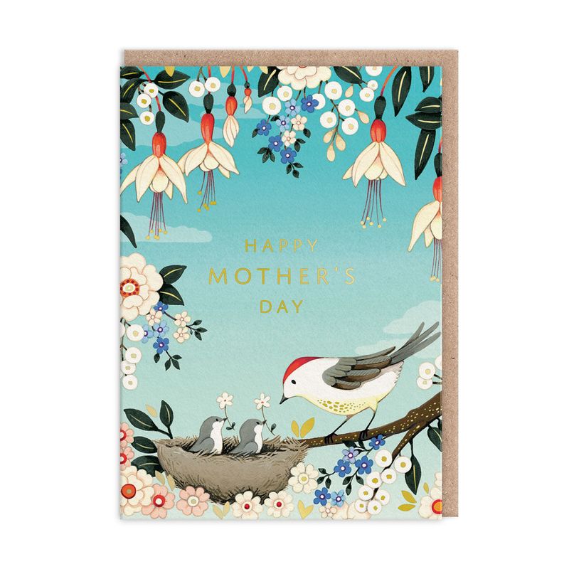 Happy Mother's Day Birds Card