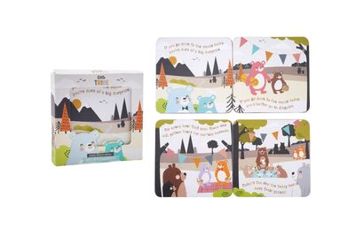 Teddy Bears Picnic Set Of 4 Coasters