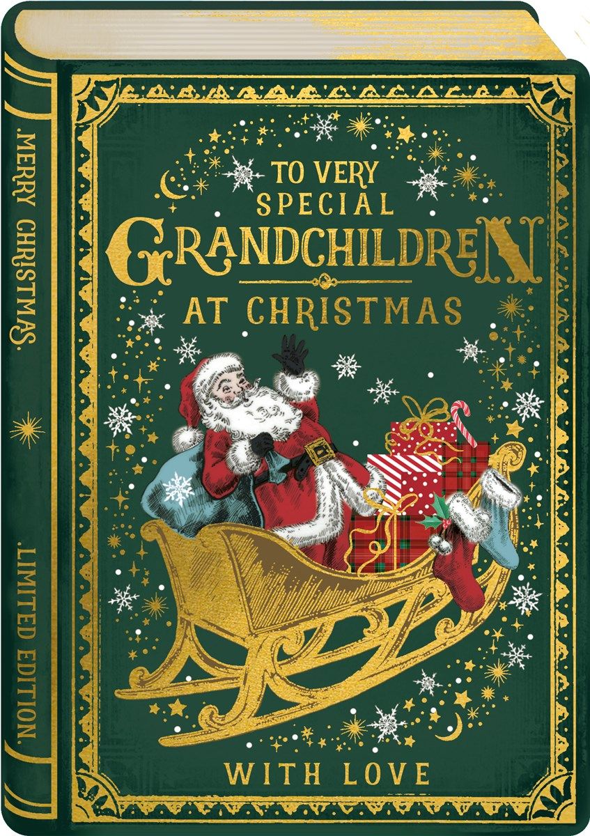 Christmas Storybook Grandchildren Card