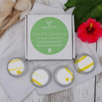 Shower Steamers - Coconut &amp; Lemongrass