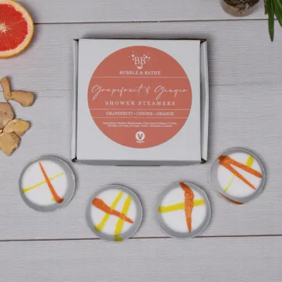 Shower Steamers - Grapefruit &amp; Ginger