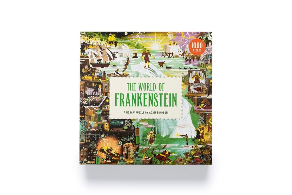 The World Of Frankenstein 1000 Piece Jigsaw Puzzle