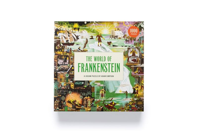 The World Of Frankenstein 1000 Piece Jigsaw Puzzle