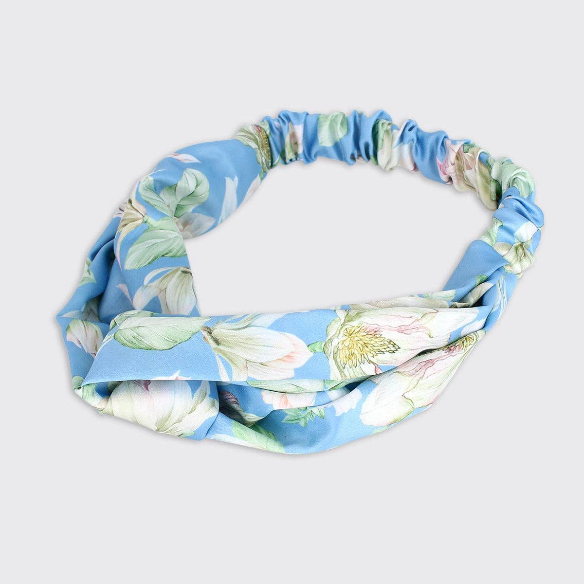 Sophia Soft Headband - Blue