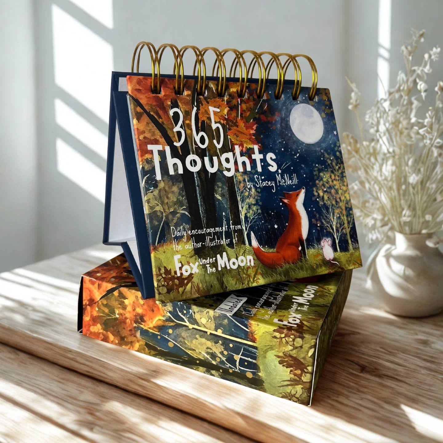 365 Thoughts - Daily Encouragement Flipbook By Fox Under The Moon