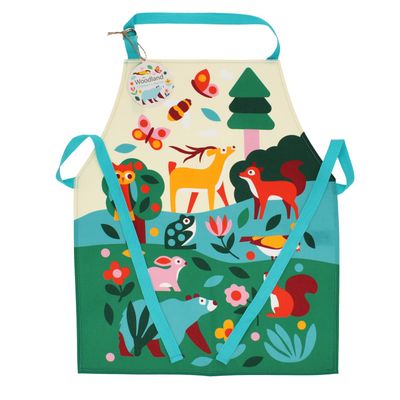Woodland Wipeable Cotton Kids&#39; Apron