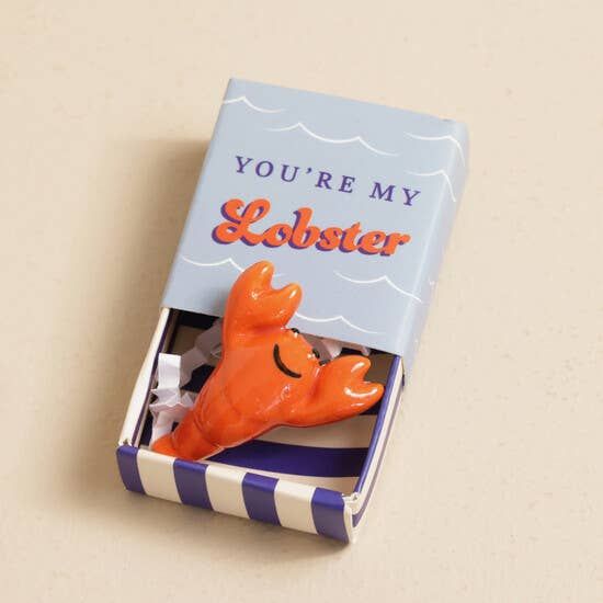 Matchbox Ceramic Token- Lobster
