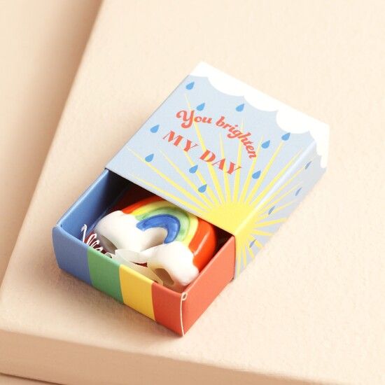 Matchbox Ceramic Token - Rainbow