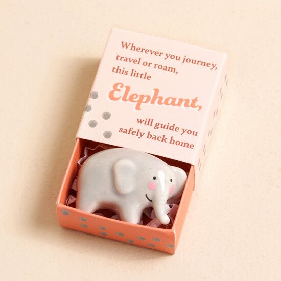 Matchbox Ceramic Token - Elephant