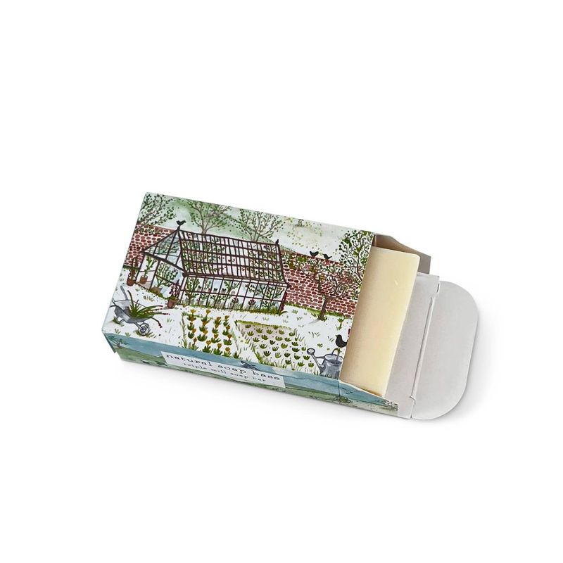 Rhubarb &amp; Ginger 100g Natural Soap (Walled Garden)