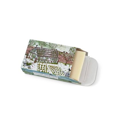 Rhubarb &amp; Ginger 100g Natural Soap (Walled Garden)