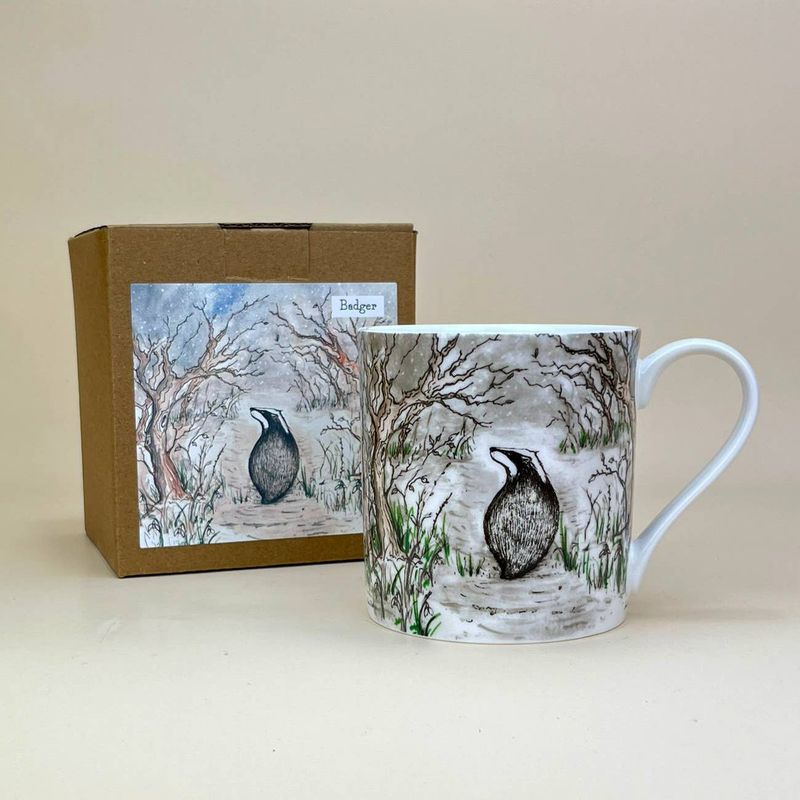 Badger Bone China Mug