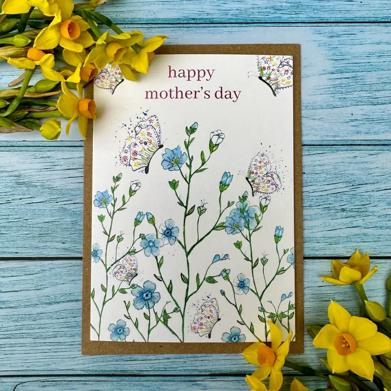Mother's Day Butterflies Card