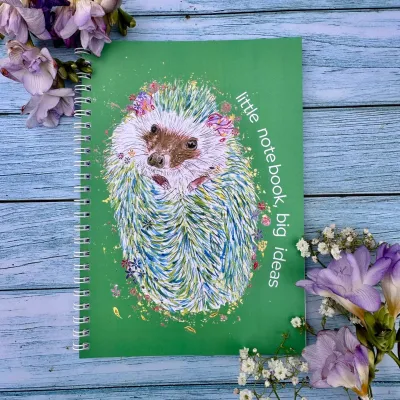 Hedgehog A5 Lined Notepad
