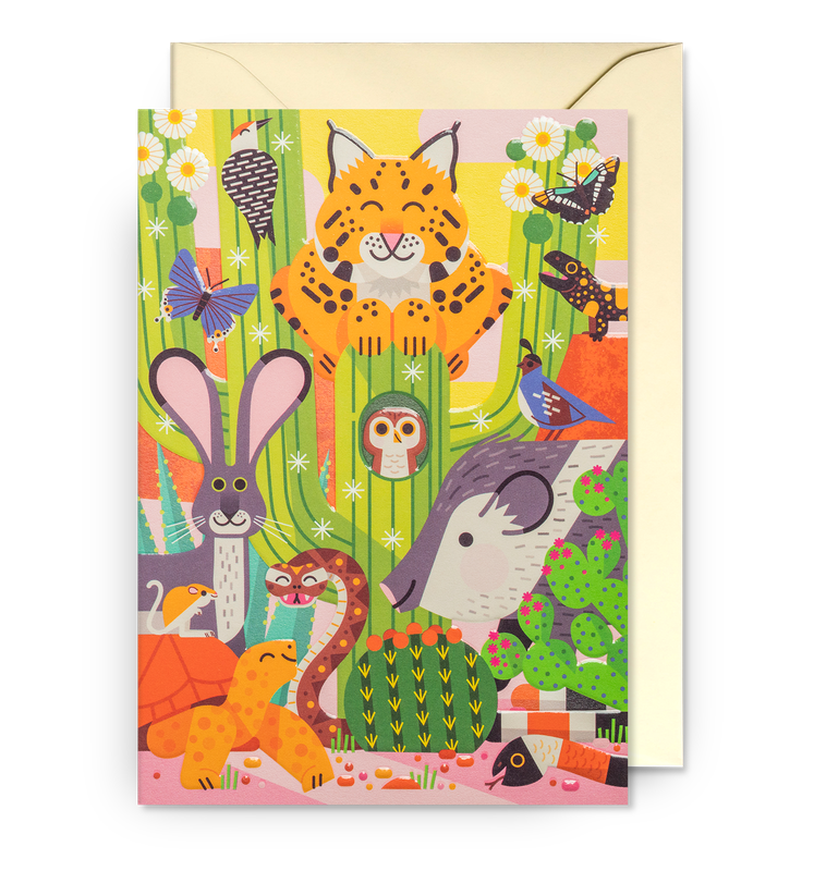 Friends Of The Desert Card