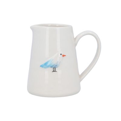 Stoneware Mini Jug 8cm - Seagull