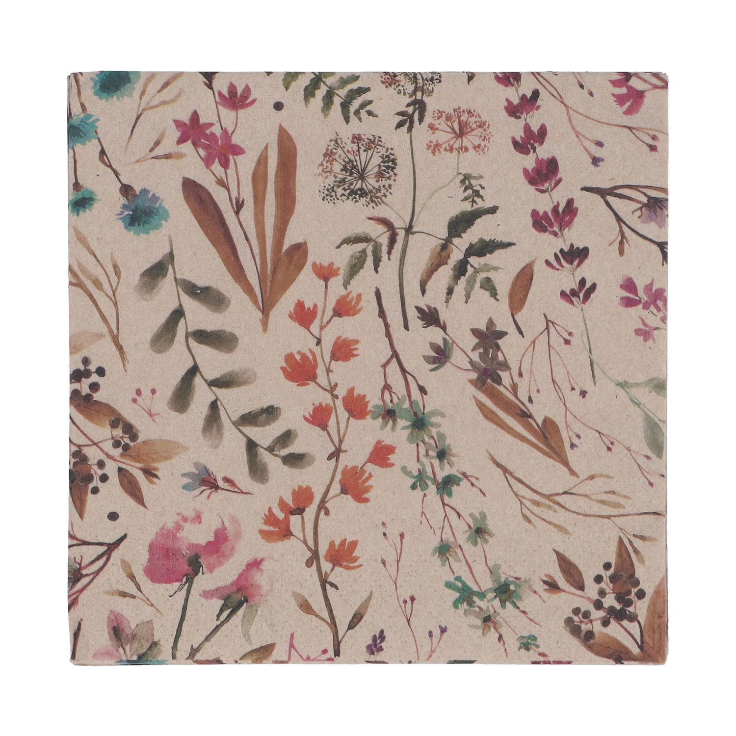 Sprigs &amp; Twigs Paper Napkins (Pack Of 20)